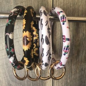 Bangle Keychains 3 of each available